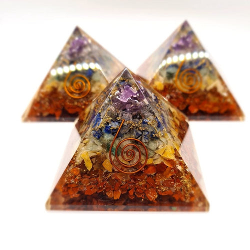 7 Chakra pyramid